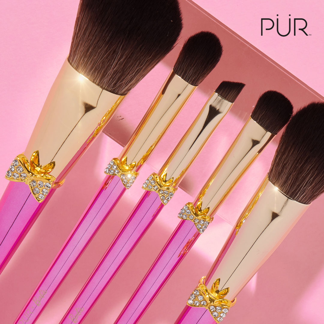 PÜR Barbie Brush Collection Limited Edition - Hairsale.se